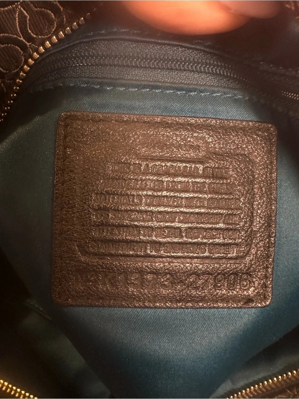 Coach Madison Art Signature Hobo Bag Like New